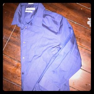 Men's Blue Dress Shirt